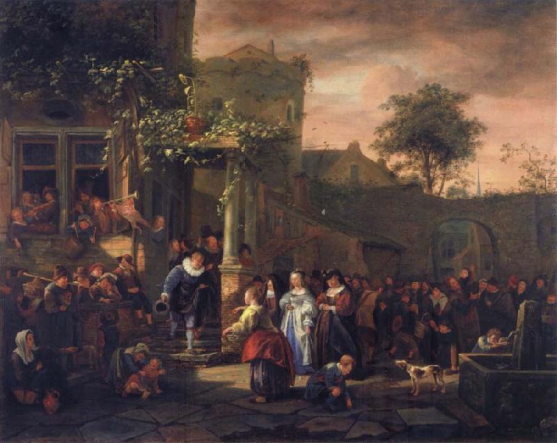 Jan Steen The Village Wedding oil painting image